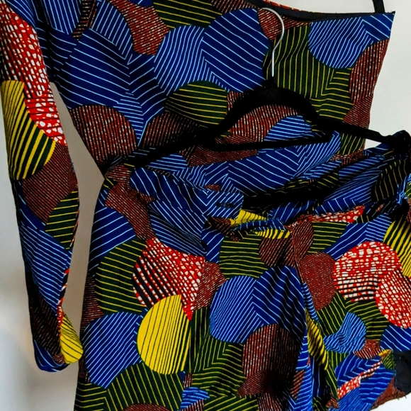 Funky handmade two piece skort set - Picture 1 of 2